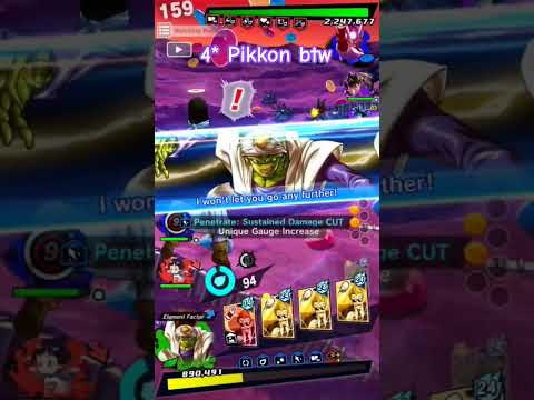 Pikkon hits hard