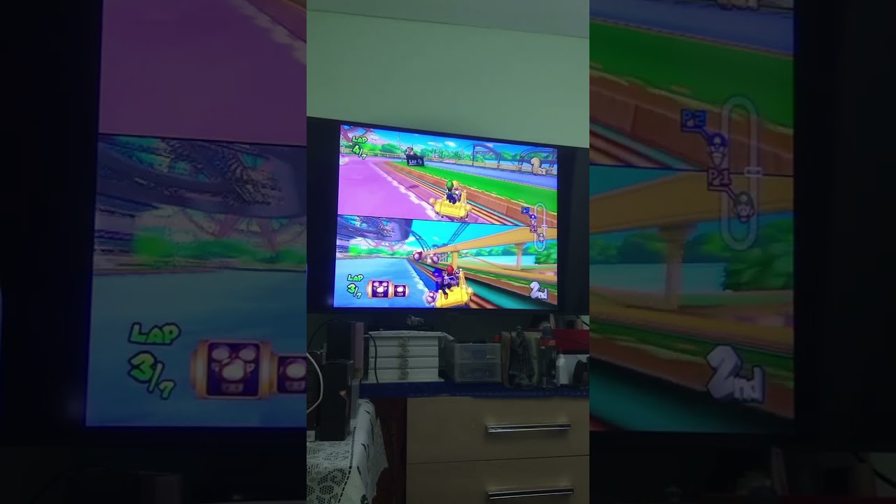 Mario Kart Double Dash sem vê