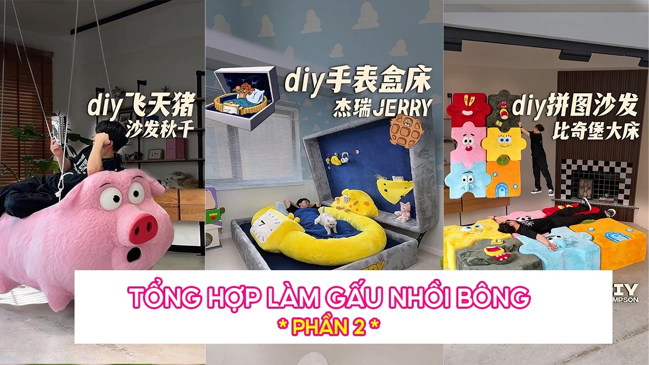 Tổng Hợp Làm Đồ Tiện Ích Tại Nhà | Phần 2