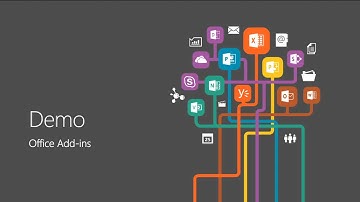 Microsoft Ignite 2015 Extending Custom Solutions with Excel, PowerPoint, and Word Add ins