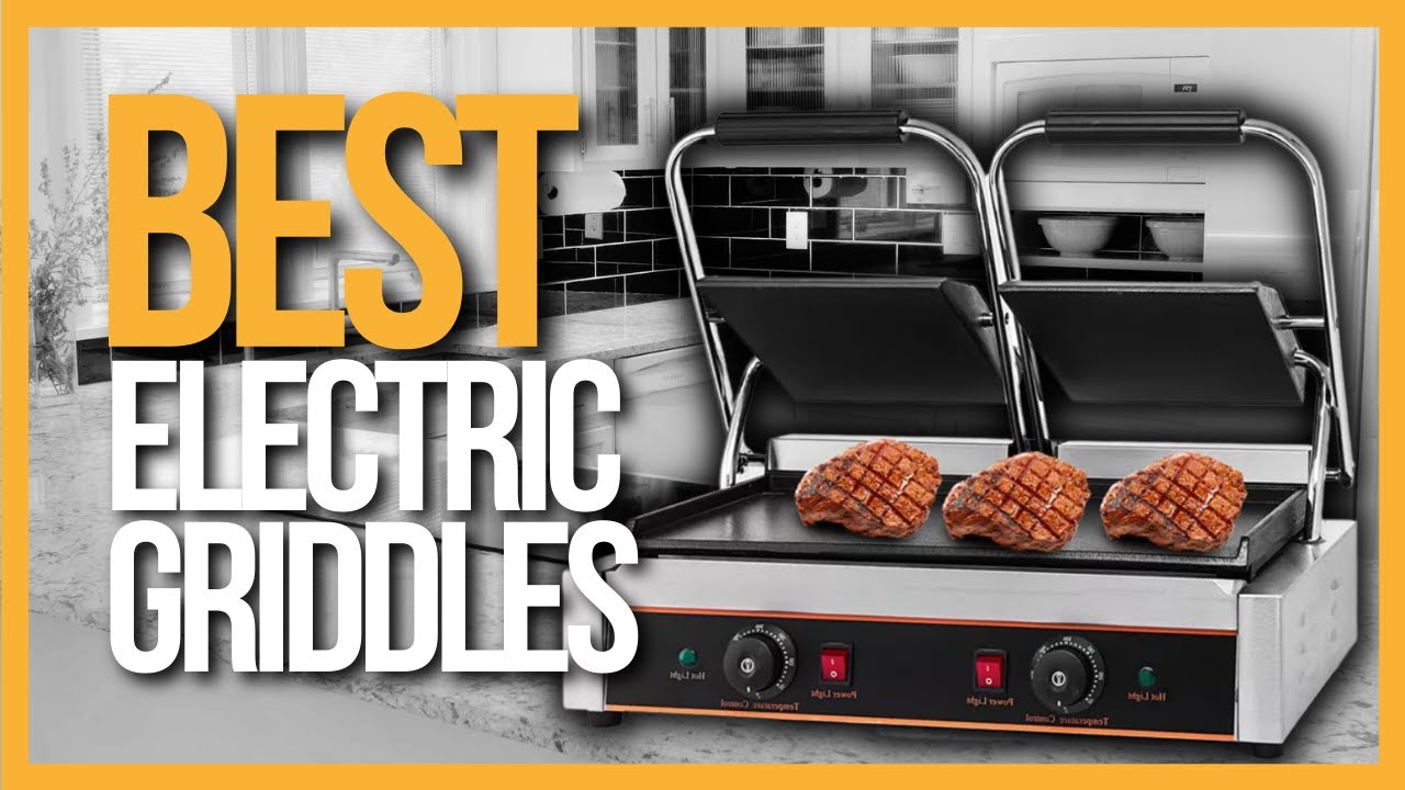 ✅ Top 5 Best Electric Griddles | Best Indoor Grills