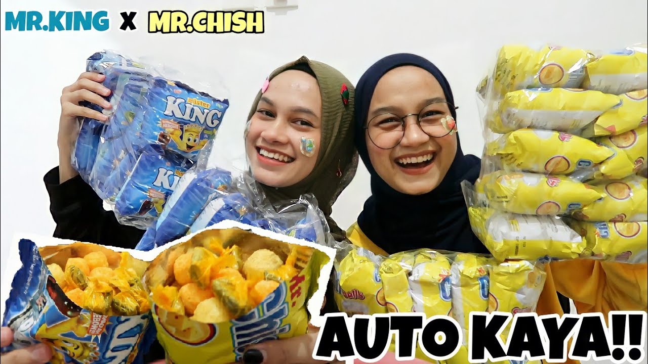GILAAA!! DUA-DUANYA BIKIN AUTO KAYA || UNBOXING MR.CHISH x MR.KING BERHADIAH