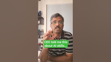 CEO told me these TOP FIVE skills in the AI world