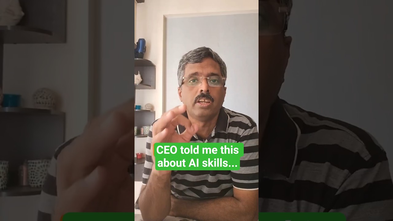CEO told me these TOP FIVE skills in the AI world