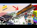 😜🏁🏆 Train racing in Minecraft! OMG 484Km/hour in a train?  Immersive Railroading mod is so cool!