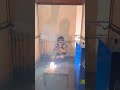 Uniformed welder with insane sparks, laser goddess makes it look easy!