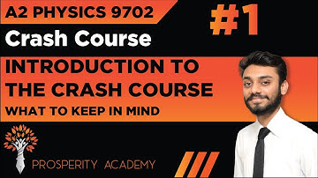 Watch this before you take the Crash Course! | 9702 A2 Physics Urdu/Hindi