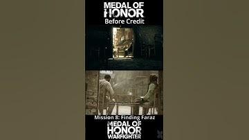 Scene Comparison Medal of Honor (2010) and Medal of Honor: Warfighter (2012)