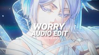 Worry (Slowed) - LONOWN - riserayss [edit audio]