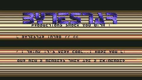 New Intro Bytestar ! Commodore 64 (C64)
