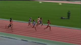 2009ジュニアオリンピック陸上女子B100m準決勝 A100m準決勝