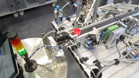 Robotino® as autonomous transport system for MPS