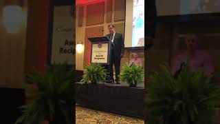 IDA 2018 Distinguished Service Award winner with message to young dentists