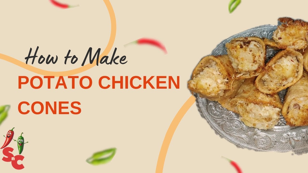 Potato Chicken Cones • Recipe • Lunch box • YouTube