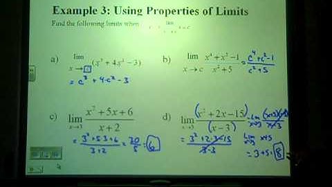 video 2 1 Rates of change & Limits