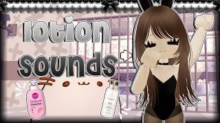 roblox asmr 🐾 ~ cute n cozy lotion hand sounds! 🧴💗
