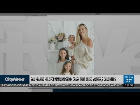 Bail hearing held for man charged in crash that killed mom, 3 daughters ...