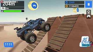 MMX Hill Dash / Monster Truck / 4x4 Racing Games / Android Gameplay Video #3