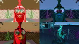 The Rooster Hit By A Portrait Effects Sponsored By Klasky Csupo 2001 Effects Combined