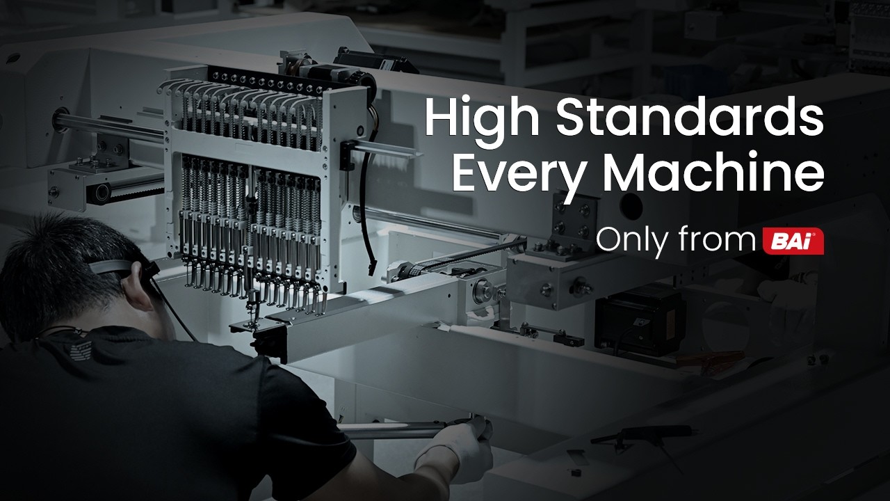 BAi Delivers Every Commercial Embroidery Machine at the Highest ...