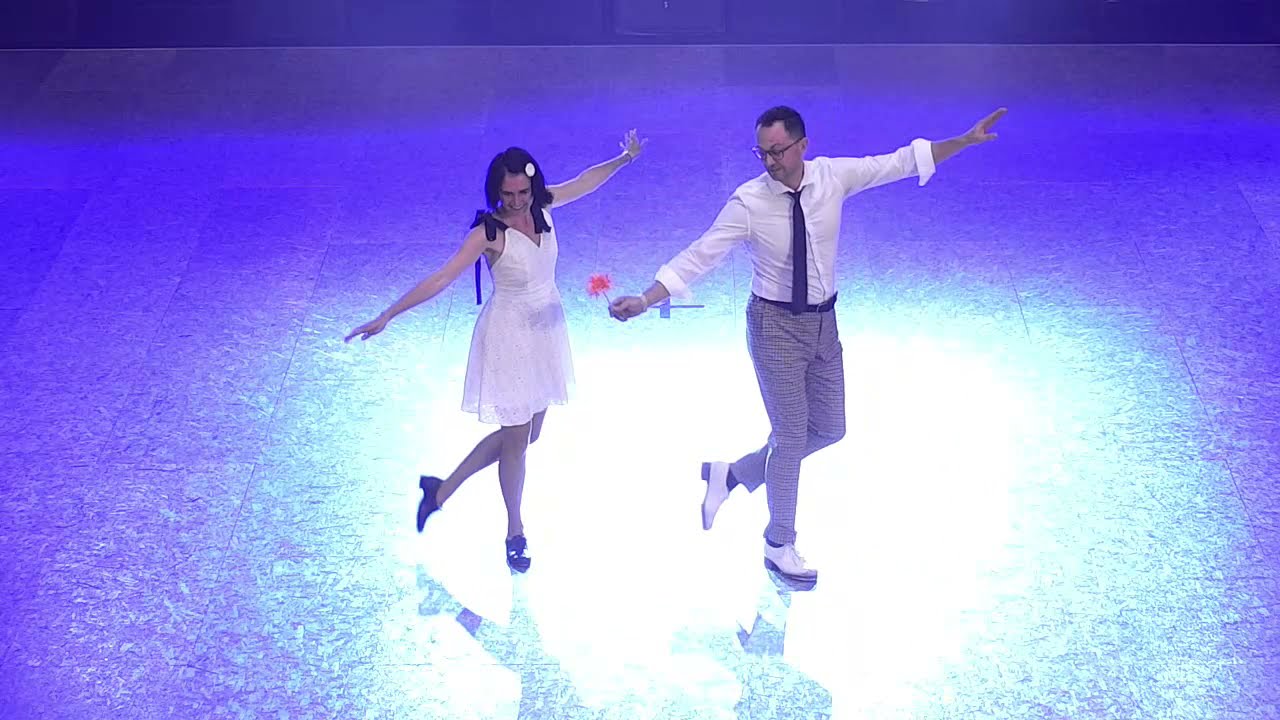 Praha MČR TAP DANCE ADULTS 2 DUA F YouTube