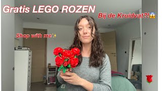 Shop with me Kruidvat *lego rozen scoren🌹