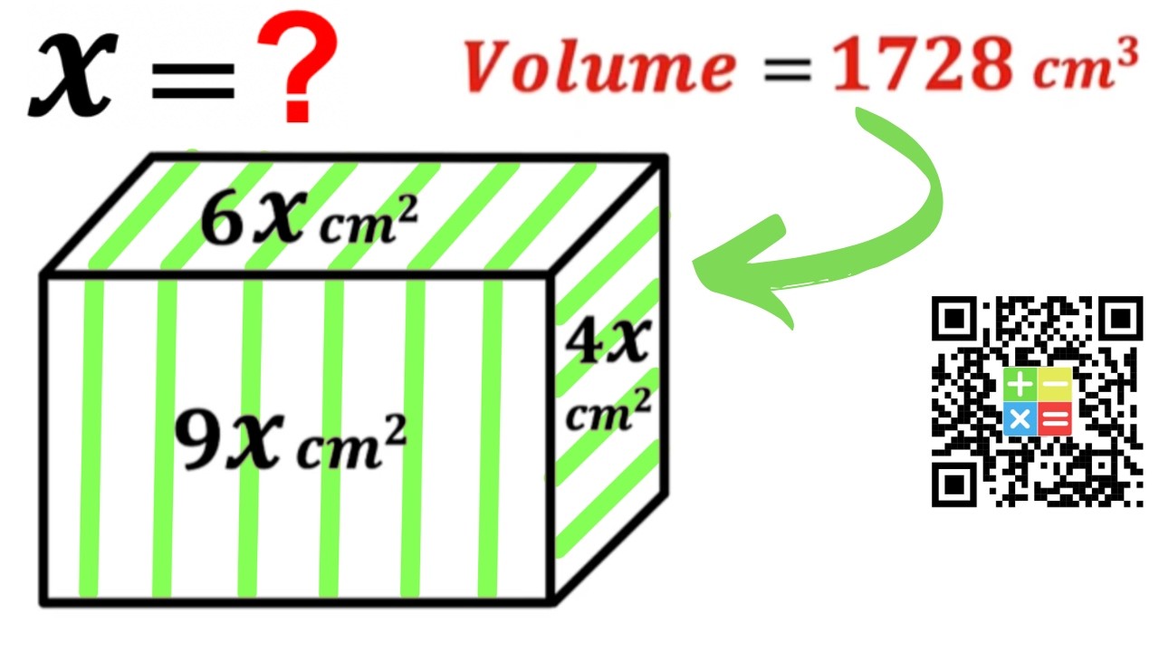 Finding X Value in Rectangular Box Problem