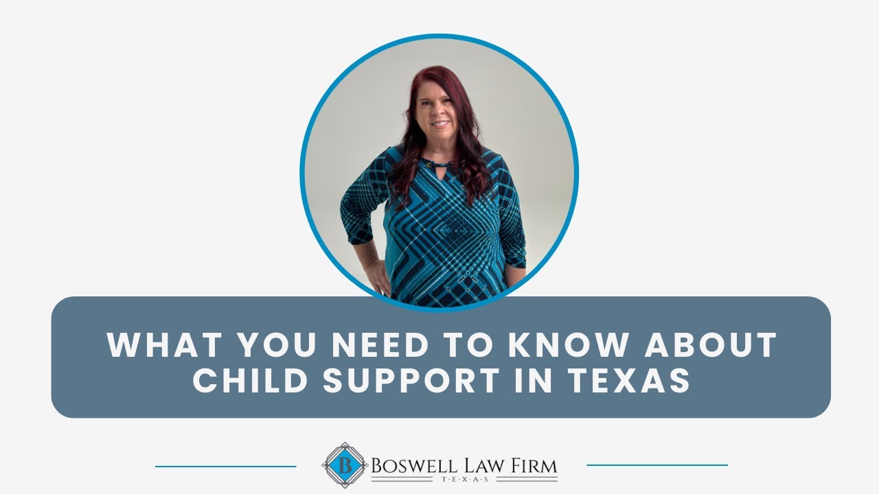 What You Need to Know About Child Support in Texas | Houston Family Law Attorney Explains