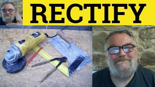 🔵 Rectify Meaning - Rectification Examples - Rectify  ¡Defined - Semi-Formal Vocabulary - Rectify