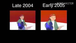 Toon Disney Next Bumper Comparison Recess To House Of Mouse Late 2004 And Early 2005