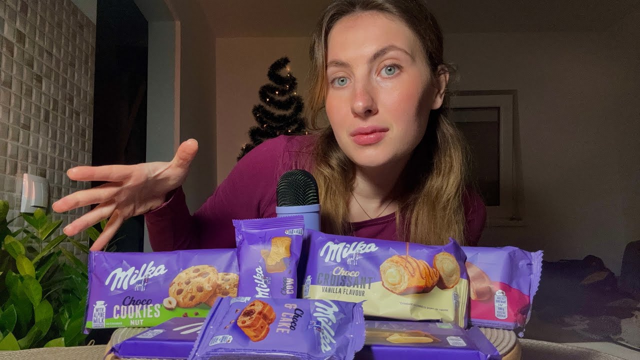 ASMR Milka 💜🐄 SO MANY Different Milka Sweets | Whispered Review 