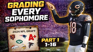 Re-Grading the 2024 NFL Draft (Sophomore Season Results!)