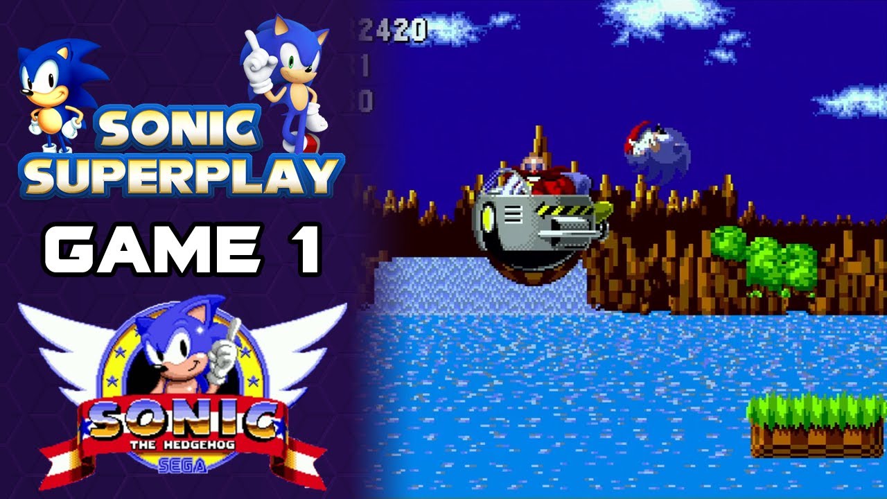 Sonic Superplay game 1 - Sonic The hedgehog (Genesis)