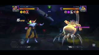 Marvel COC AW - 7* r4 Count Nefaria VS 7* r4 Mojo node #36