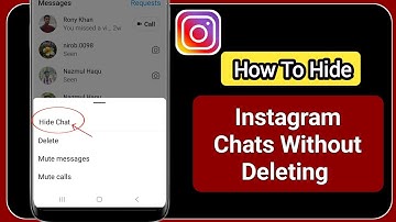 How To Hide Instagram Chats Without Deleting Them 2023 | hide message on Instagram