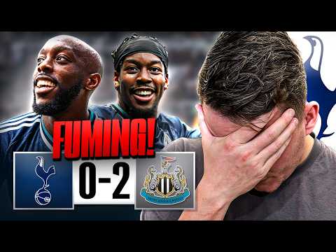WE ARE IN TROUBLE 🤬 I AM F*CKING FUMING (EXPLOSIVE RANT) Tottenham 0-2 Newcastle