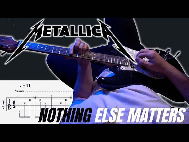 Metallica – Nothing Else Matters POV Guitar Cover | SCREEN TABS class=