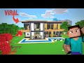 Best Model house Build in Minecraft full video tutorial 💯