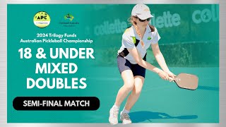 18 & Under Mixed Doubles - Semi Final