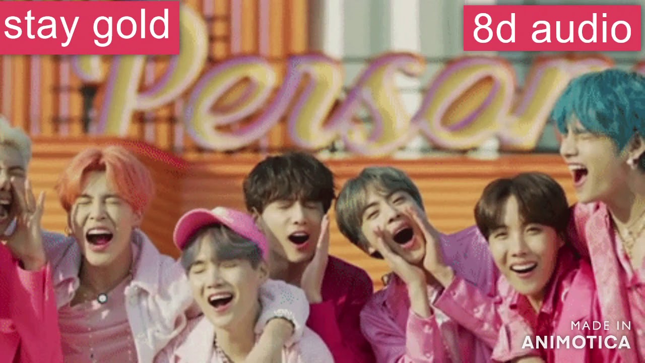 stay gold by bts 8d audio YouTube