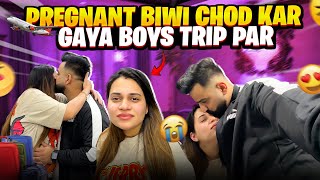 PREGNANT BIWI KO CHOD KAR GYA BOYS TRIP PAR BALI 😱 | RajatSwatiVlogs #boystrip