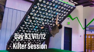 V12(8A+) Training Day 83 Kilter Session