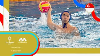 Malaysia 8-23 Singapore | Men's Team Preliminary Highlights | Water Polo | SEA Games 2025
