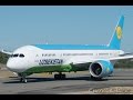 First Uzbekistan 787 Flies For The First Time @ Paine Field