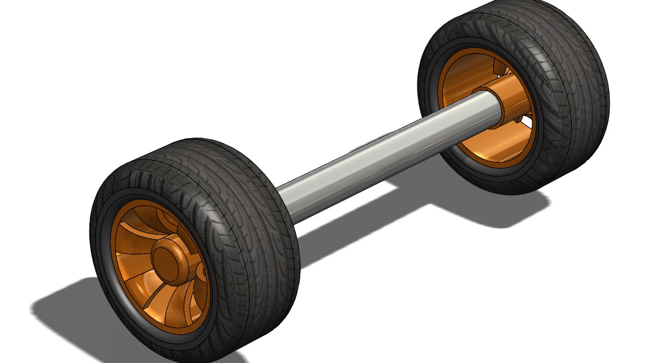 fast71 SolidWorks Tutorial 71 Wheel and axial mini YouTube