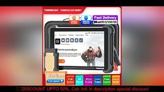Global Version THINKSCAN 689BT Lifetime Free Auto OBD2 Scanner CANFD DOIP Full System Actuator Test