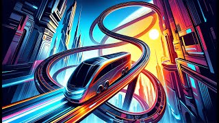 Impossible Bus Simulator game features incredibly challenging and surreal driving tracks for buses. screenshot 4