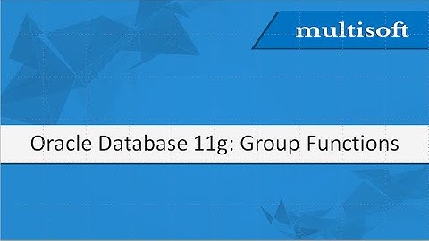 Oracle Database 11g Administrator (1Z0-052) | Multisoft Virtual Academy