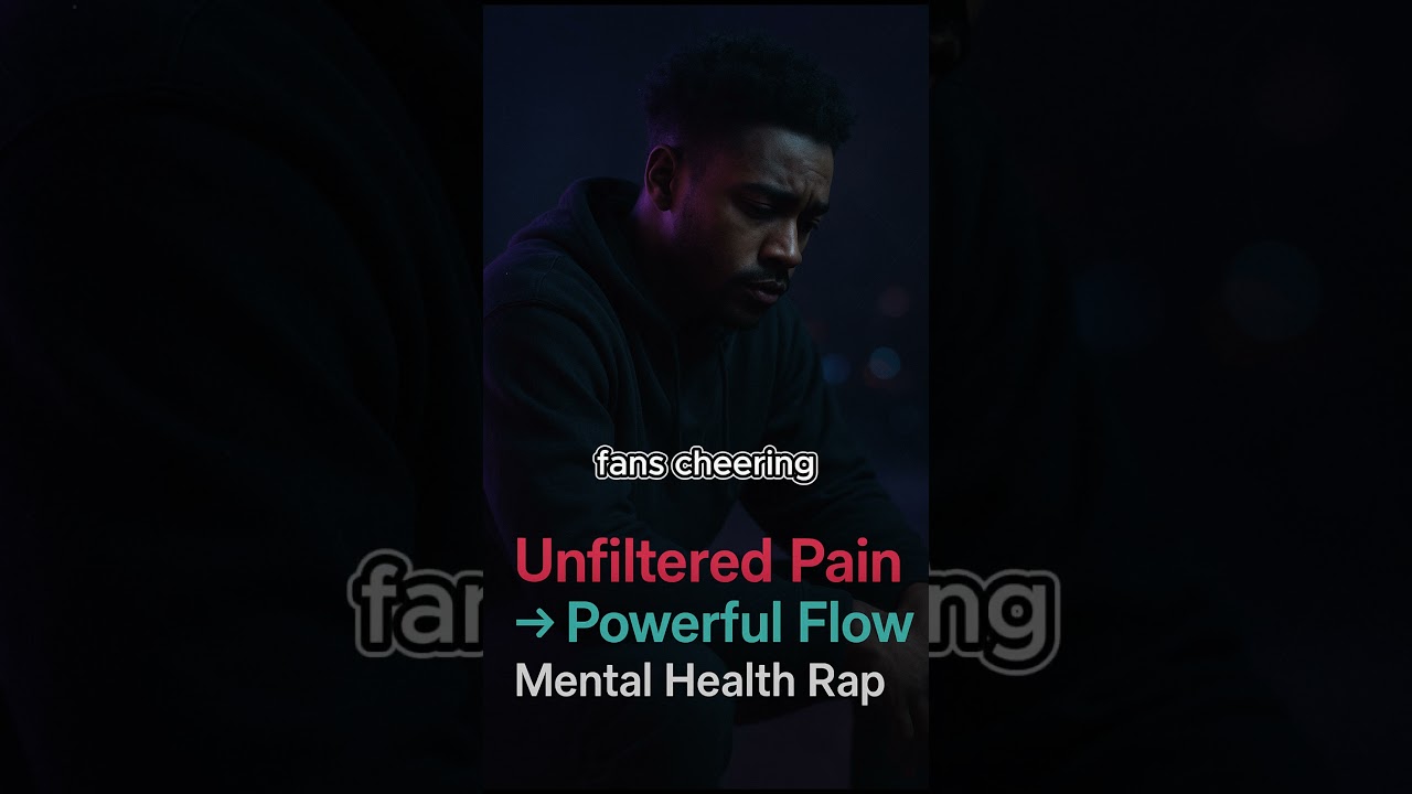 Unfiltered Pain ➝ Powerful Flow 💔➡️🎶 | Mental Health Rap