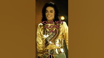 your not alone by mj #michaeljackson #music #pop#mj#kingofp